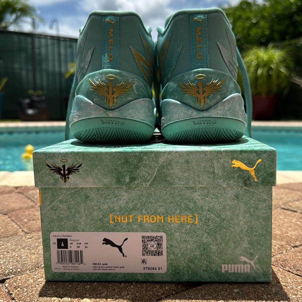 Puma LaMelo Ball MB.02 Lunar New Year Jade Men's - Picture 4 of 9